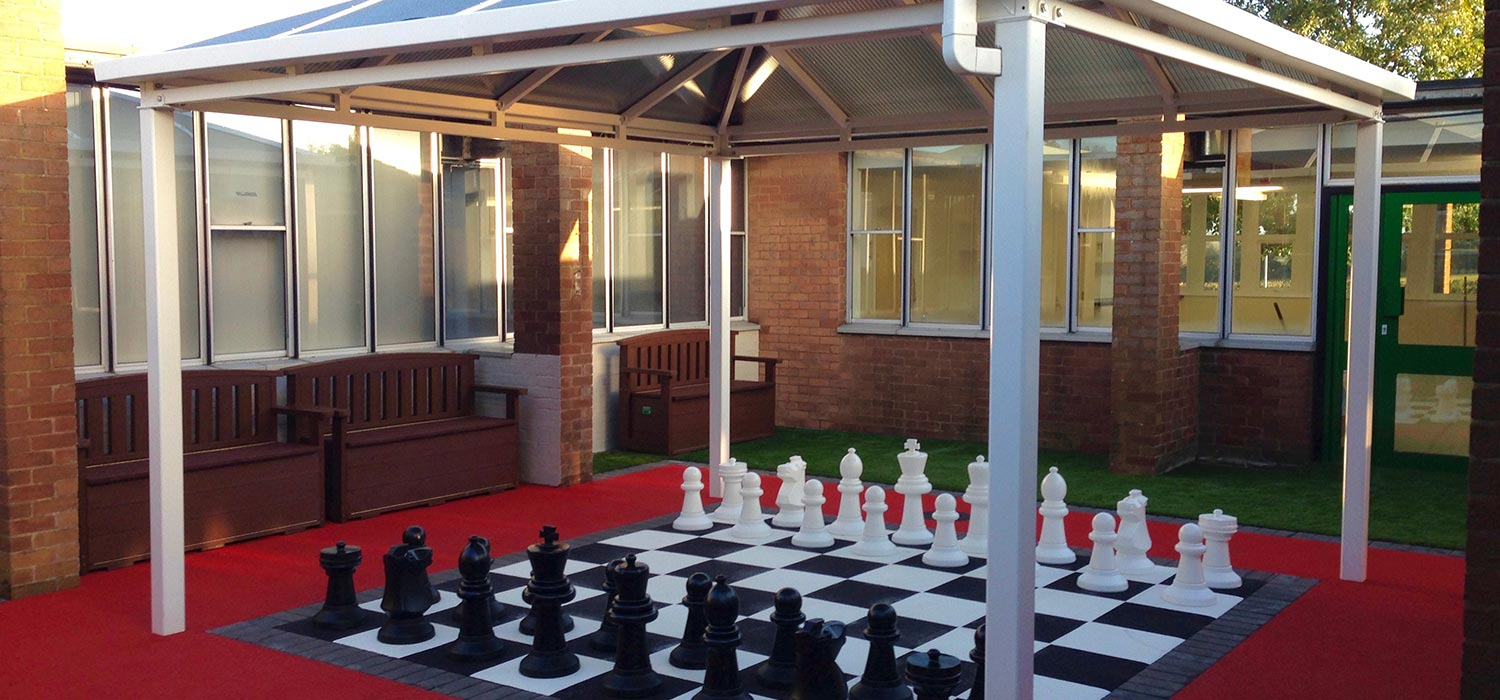 Fun areas and colourful surfacing by Dawkes & Co Ltd